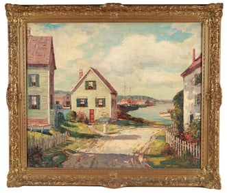 Camillo Adriani, "Summer on Cape Cod" Oil