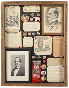 McKinley v. Bryan 1900 Campaign Collage