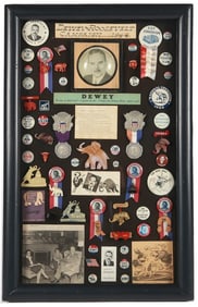 1944 Dewey v. Roosevelt Campaign Collage