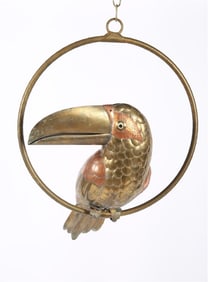Attrib. Sergio Bustamante, Brass Toucan