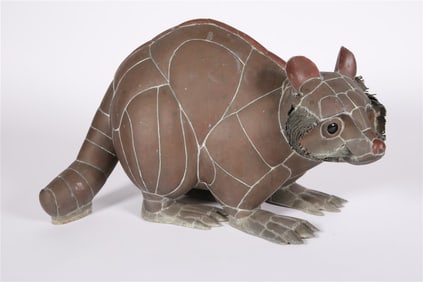 Sergio Bustamante, Welded Copper Raccoon