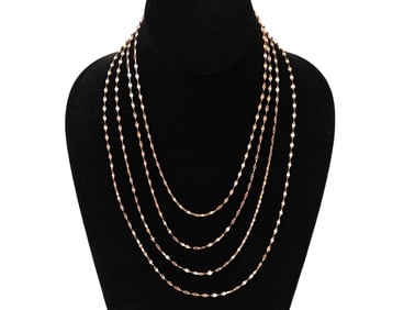 Set of Copper-Toned Sterling Fashion Jewelry