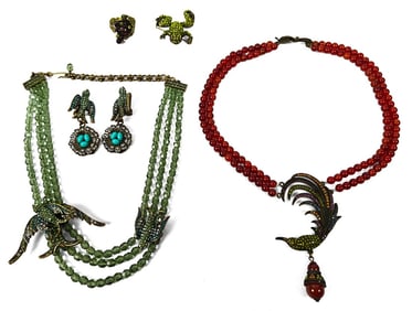 Heidi Daus, Five-Piece Costume Jewelry Set