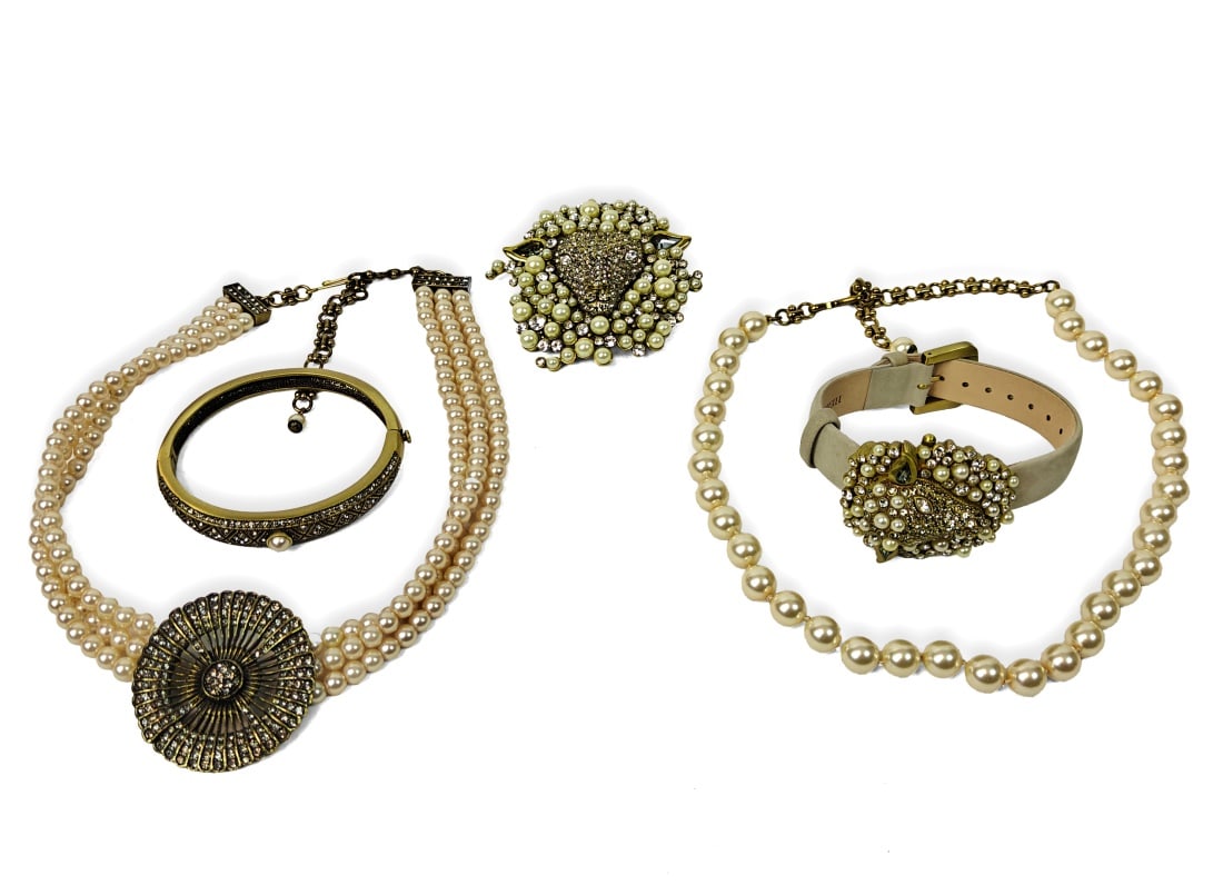 Heidi Daus, Five Pieces of Costume Jewelry (1 of 13)