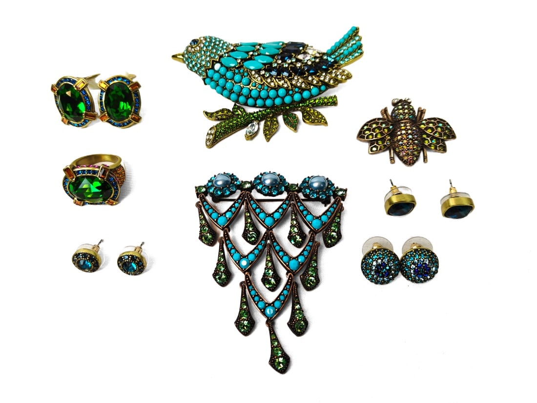Heidi Daus, Eight Pieces of Costume Jewelry (1 of 11)