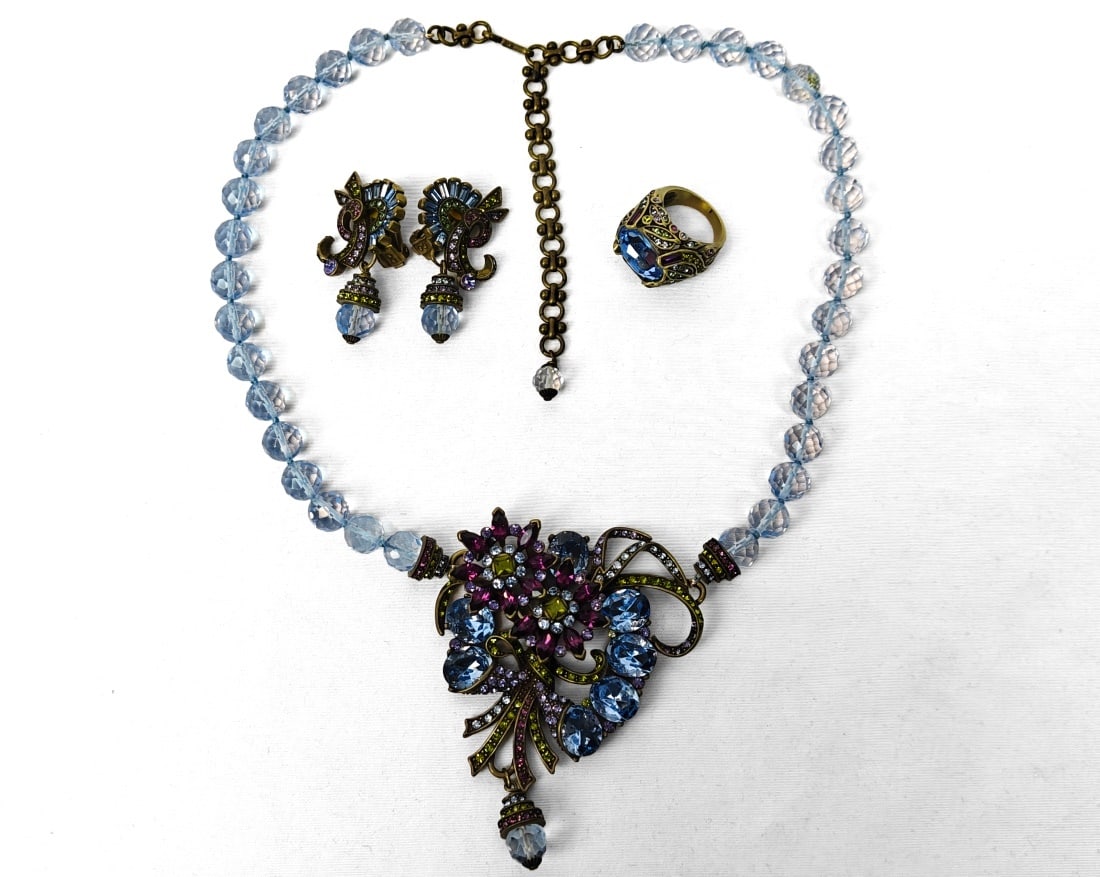 Heidi Daus, Three-Piece Costume Jewelry Set (1 of 6)