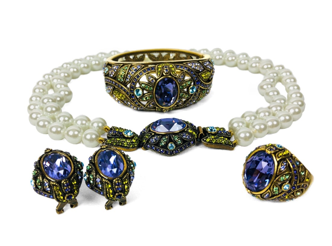 Heidi Daus, Four-Piece Set of Costume Jewelry (1 of 9)