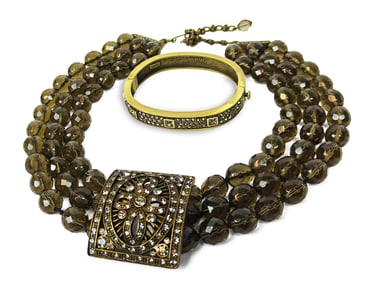 Heidi Daus, Fashion Bracelet and Necklace
