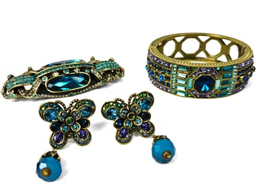 Heidi Daus, Three-Piece Set of Jewelry