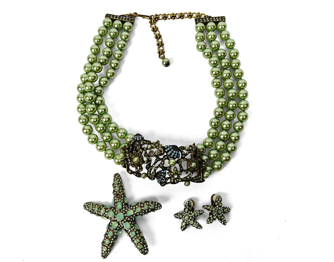 Heidi Daus, Three-Piece Costume Jewelry Set (1 of 5)