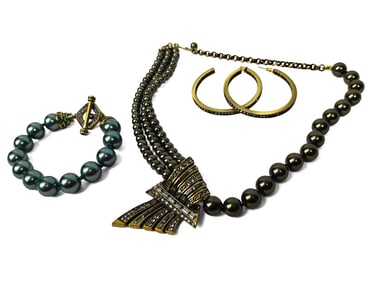 Heidi Daus, Three-Piece Jewelry Collection