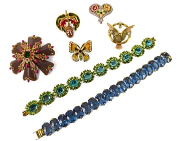 Joan Rivers, Seven Pieces of Costume Jewelry