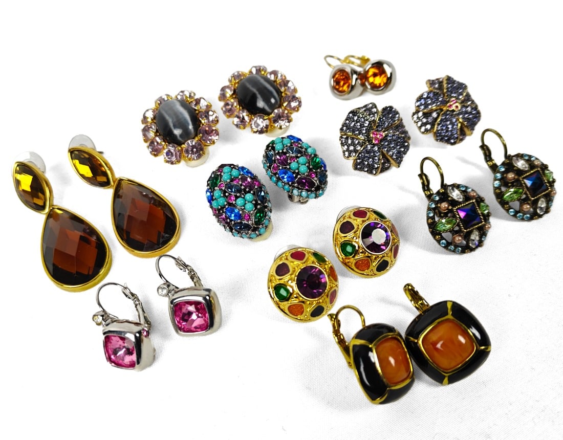 Joan Rivers, Nine Pairs of Costume Earrings (1 of 9)
