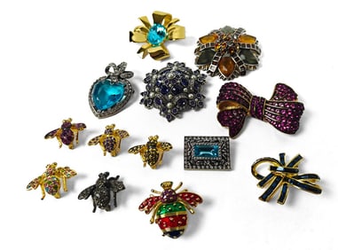 Joan Rivers, Collection of Thirteen Brooches