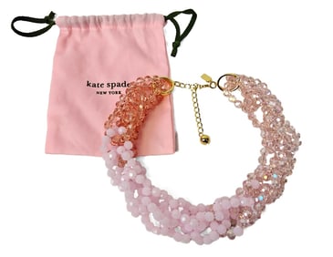 Kate Spade, Pink Multi-Strand Bead Necklace