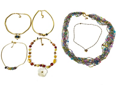 Joan Rivers, Six Various Necklaces