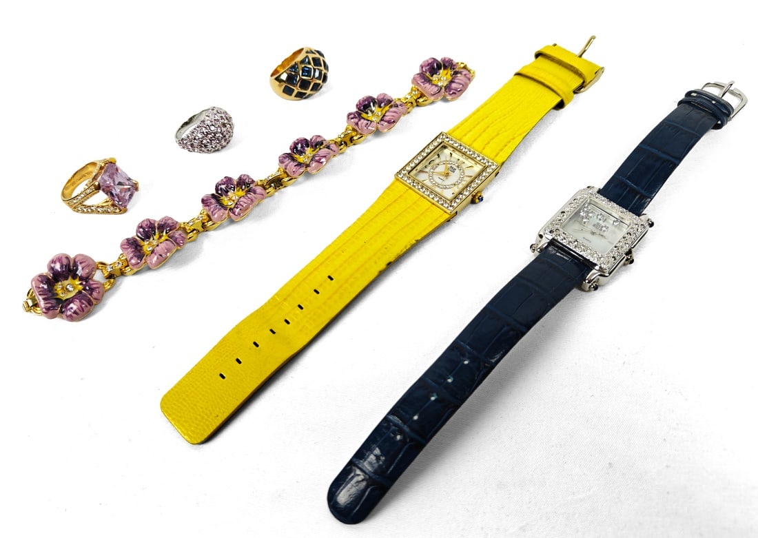 Nolan Miller, Six Pieces of Fashion Jewelry (1 of 9)