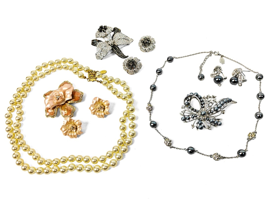Nolan Miller, Eight Pieces of Costume Jewelry (1 of 10)