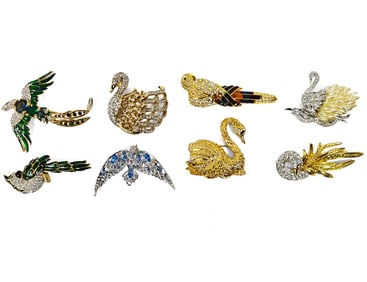 Nolan Miller, Eight Bird Brooches