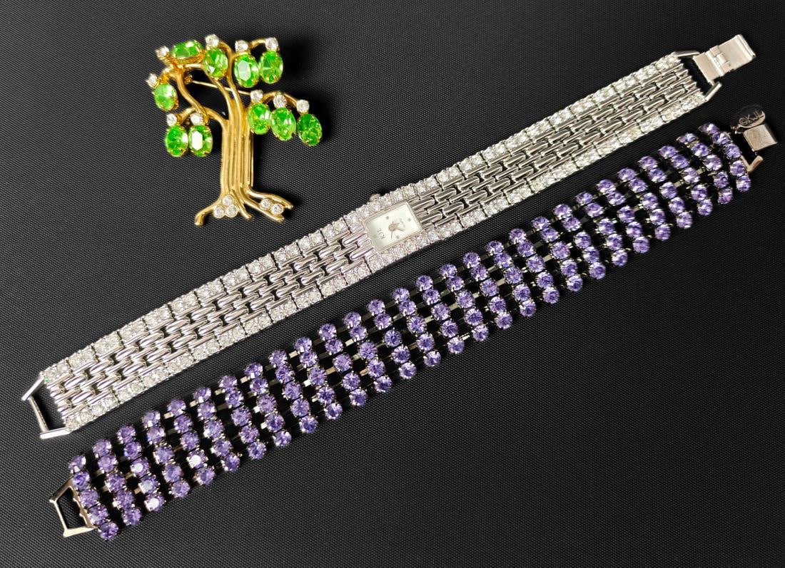 Kenneth J. Lane, Three Pieces of Fashion Jewelry (1 of 7)