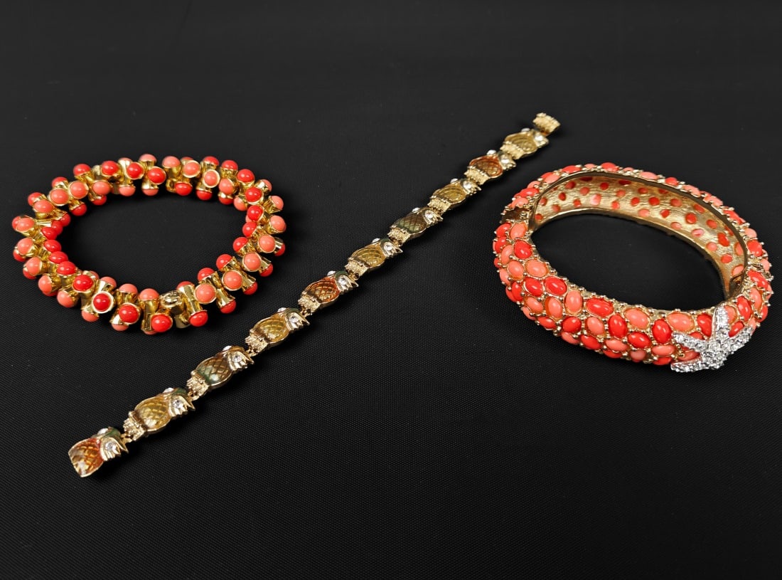 Kenneth J. Lane, Three Fashion Bracelets (1 of 6)