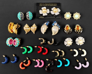 Kenneth J. Lane, Twenty-One Pairs of Earrings