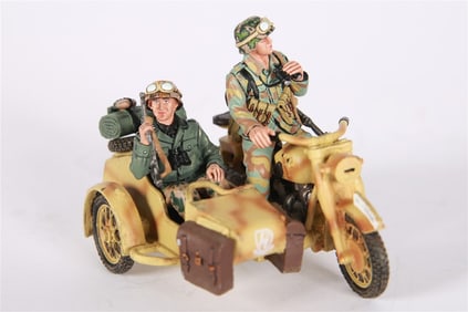 King and Country, WS074 WWII Motorcycle Toy