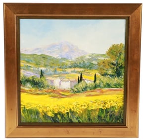 Jean-Pierre Mocci, "Montagne St. Victoire" Oil