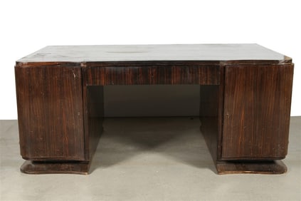 Macassar Ebony Wood Desk