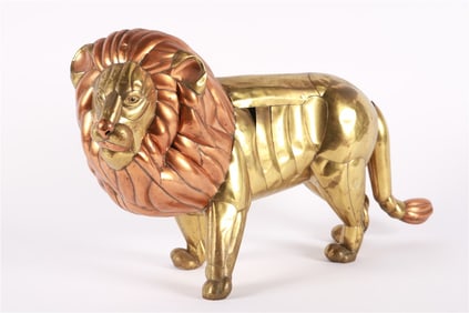 Sergio Bustamante, Brass and Copper Lion