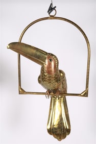 Attrib. Sergio Bustamante, Brass Toucan