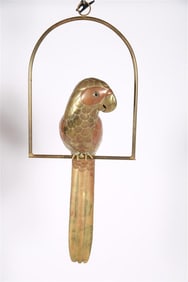 Attrib. Sergio Bustamante, Brass Parrot