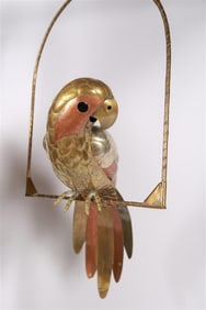 Attrib. Sergio Bustamante, Brass Bird