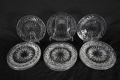 Waterford, Set of Fourteen "Adare" Luncheon Plates