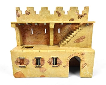 K & C - SP036 - The Desert Village Wall - Retired