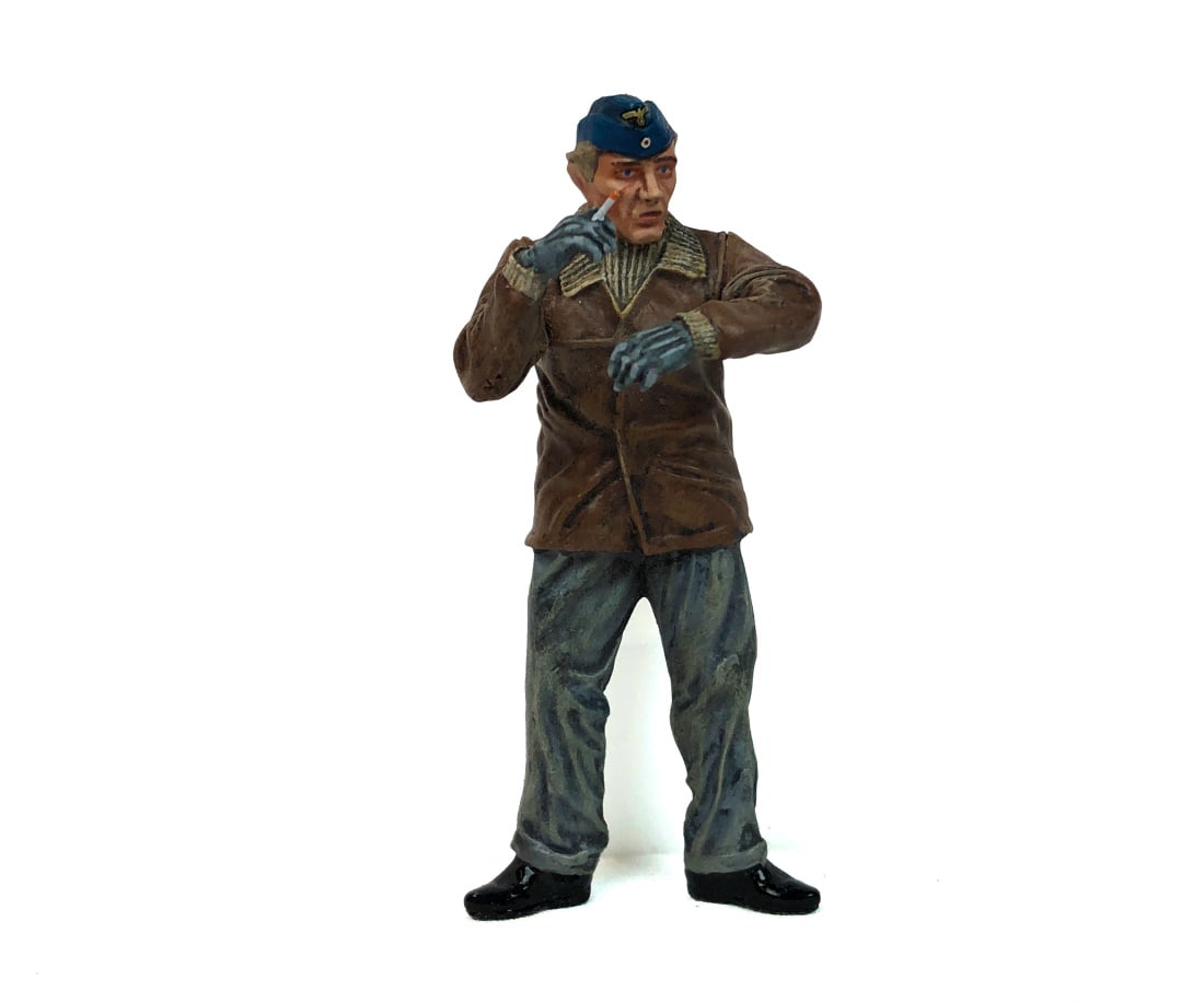 Collectors Showcase #CS01144 Schutze Talking: Painted metal. Accessory for The Collectors Showcase U-96 Type VII U-Boat set. Complete in box.