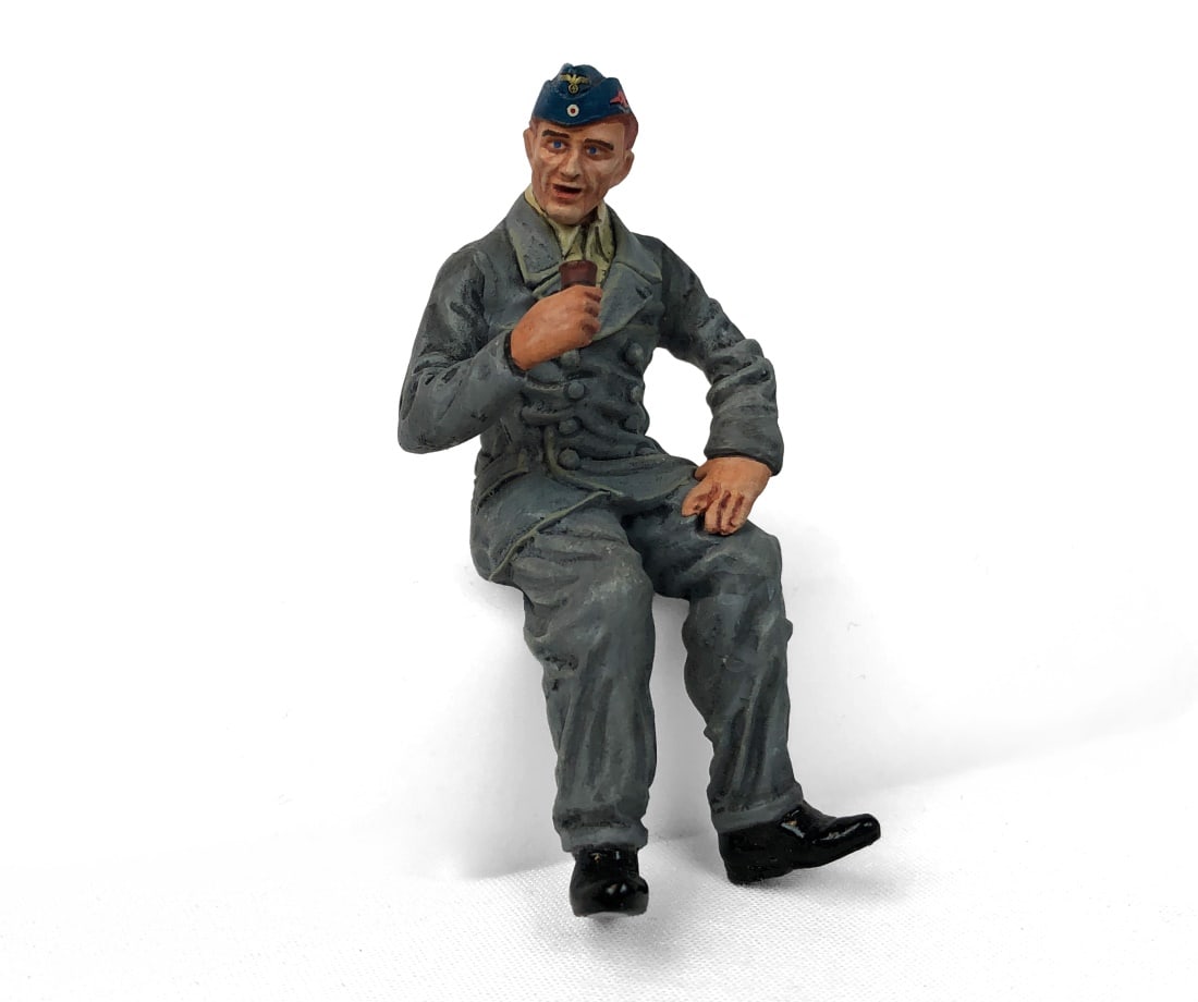 Collectors Showcase #CS01143 Lt. Smoking: Painted Metal Accessory for The Collectors Showcase U-96 Type VII U-Boat set. Complete in box.