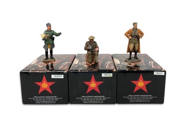 Set of Three King & Country Figure Sets 3