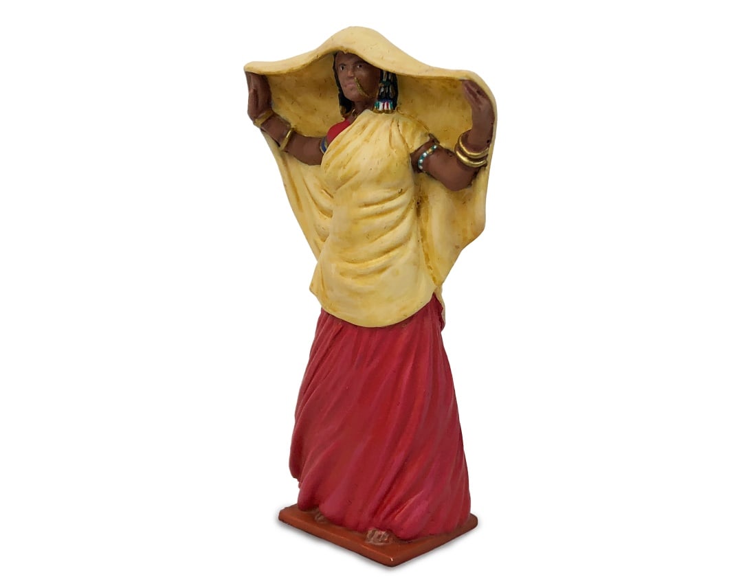 Britains #22005 - Late Afternoon - Indian Woman: W. Britain #22005 Painted Metal. Complete in box.