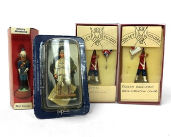Set of Four Various Collectable Soldiers