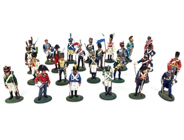 Lot of 25 Various Del Prado Soldier Figurines