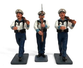 King & Country - Three German Sailor Figurines