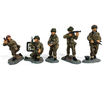 King & Country - Five Vintage Lead Figurines