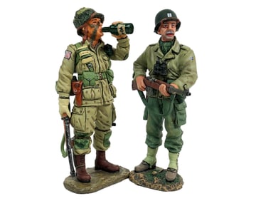 King & Country - 2 More WWII American Soldier Figurines