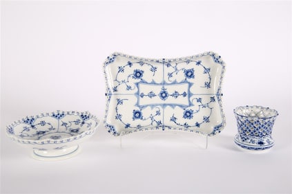 Royal Copenhagen, Blue Fluted Full Lace Items