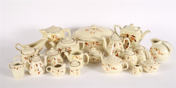 Hall China, "Autumn Leaf" Collection - 20 Pieces