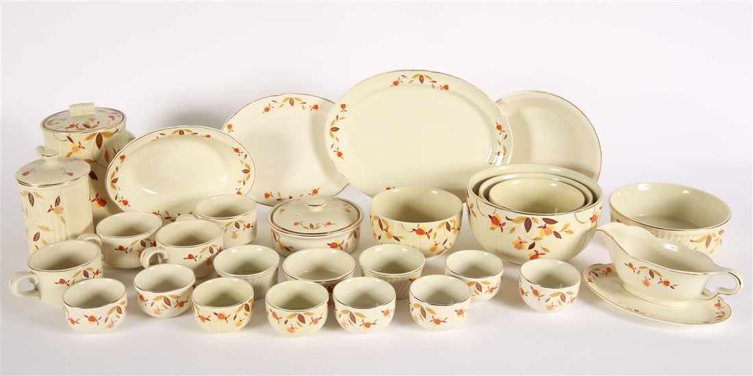 Hall China, "Autumn Leaf" Collection - 29 Pieces (1 of 8)