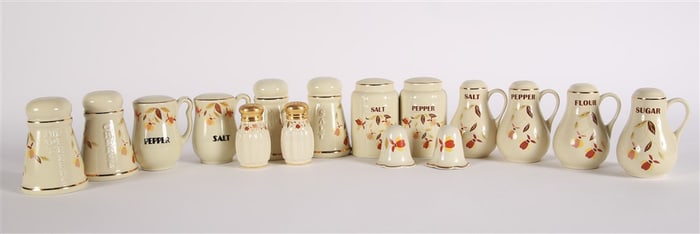 Hall China, "Autumn Leaf" Collection - 16 Pieces
