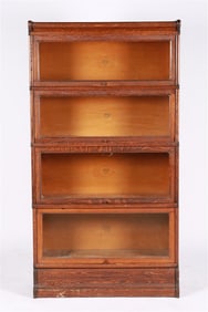 Macey, Oak Barrister Bookcase