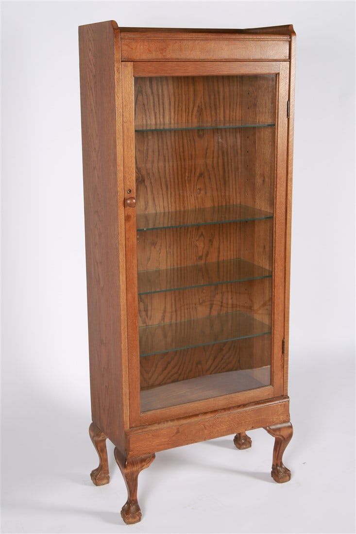 Rockford, Oak Display Cabinet (1 of 6)